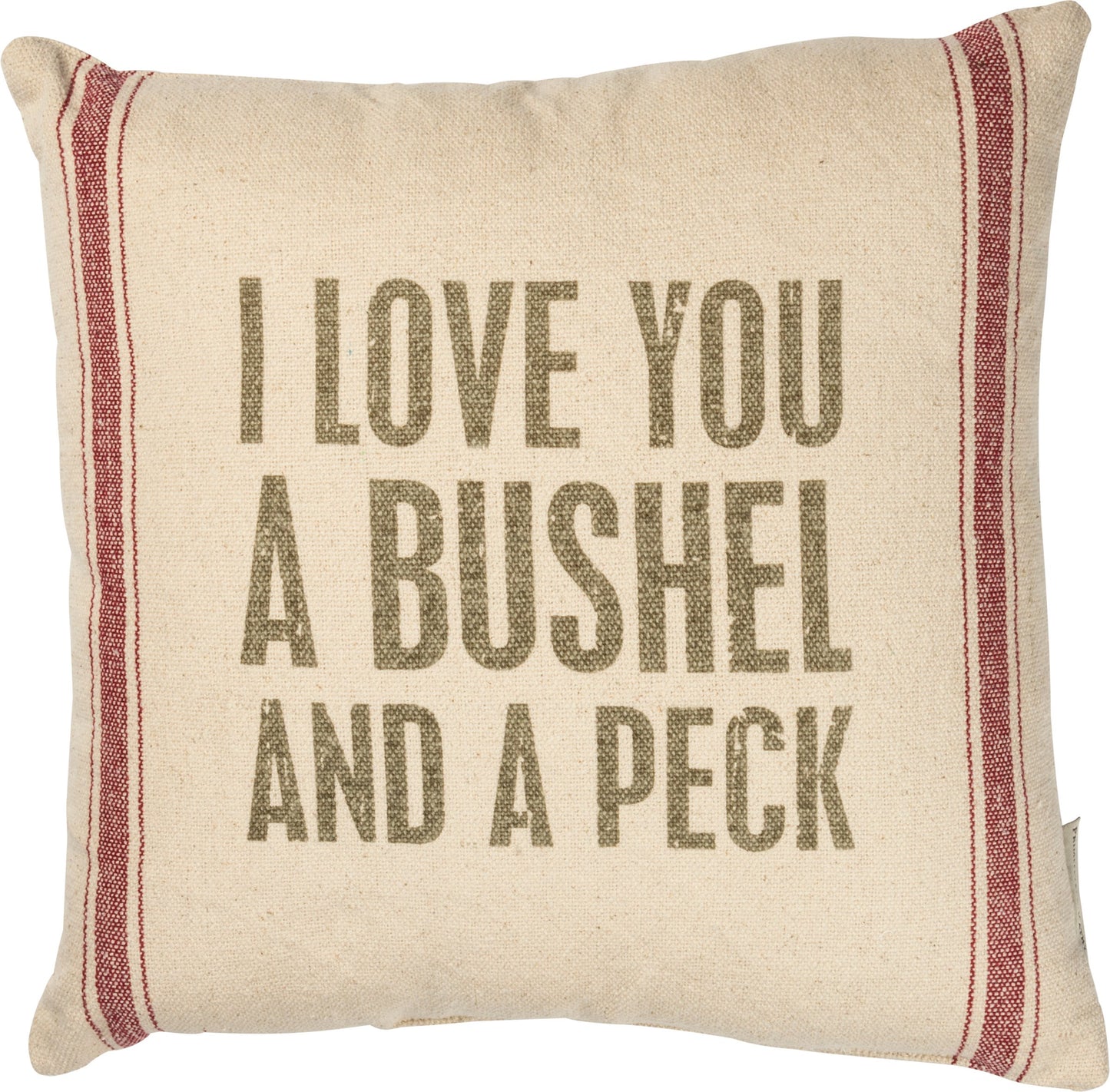 I Love You A Bushel And A Peck Pillow