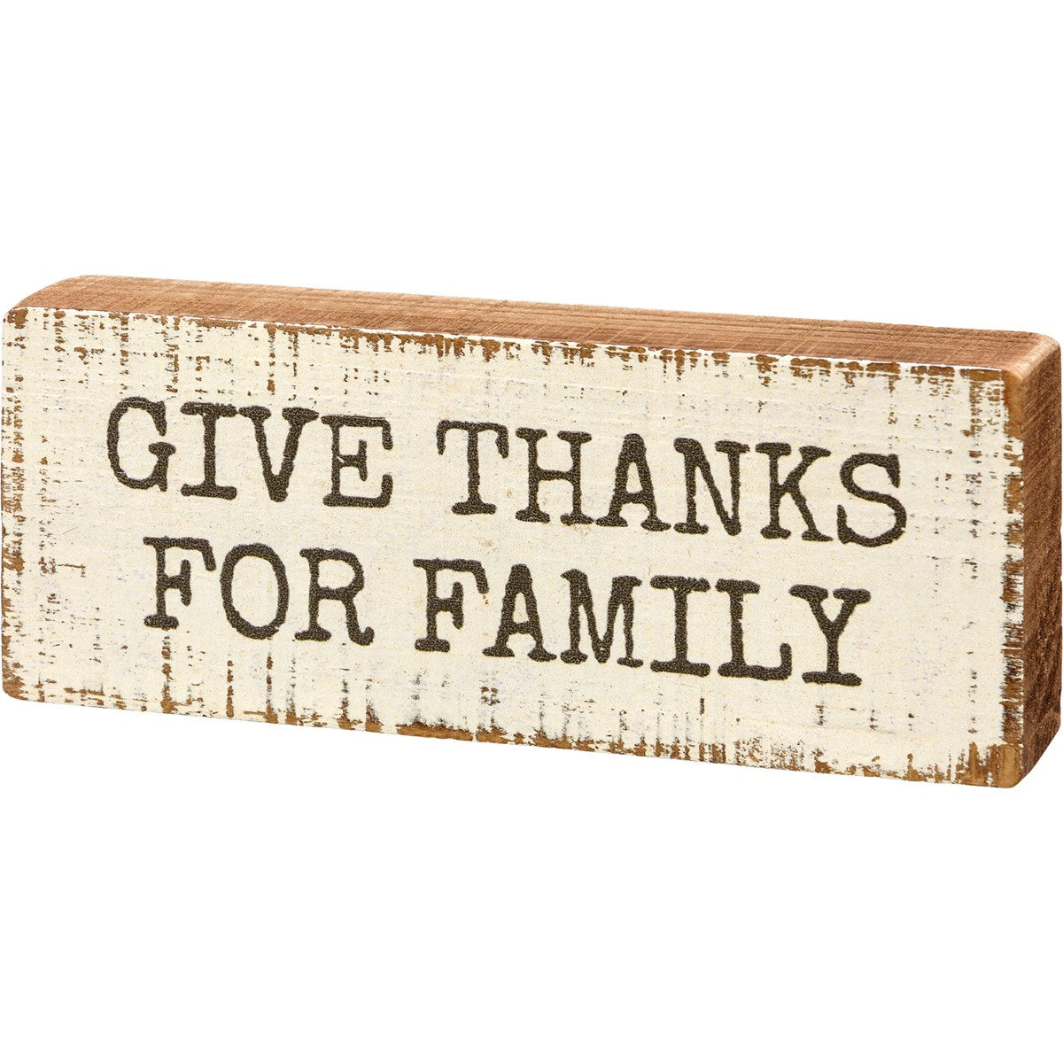 Give Thanks For Family Mini Box Sign