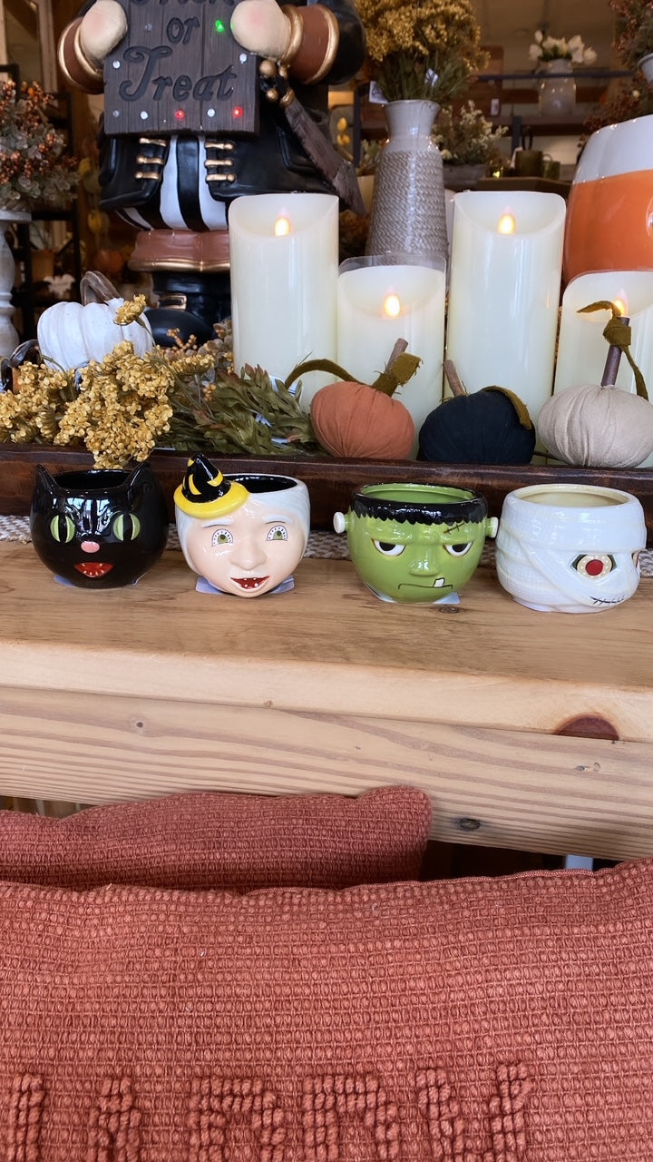 Halloween Mini Mugs, 4 styles