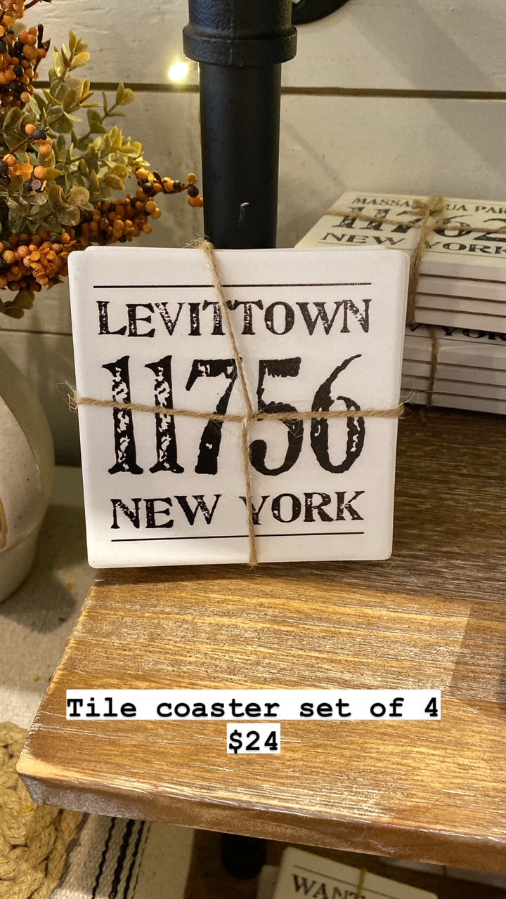 Local Long Island Coaster Sets