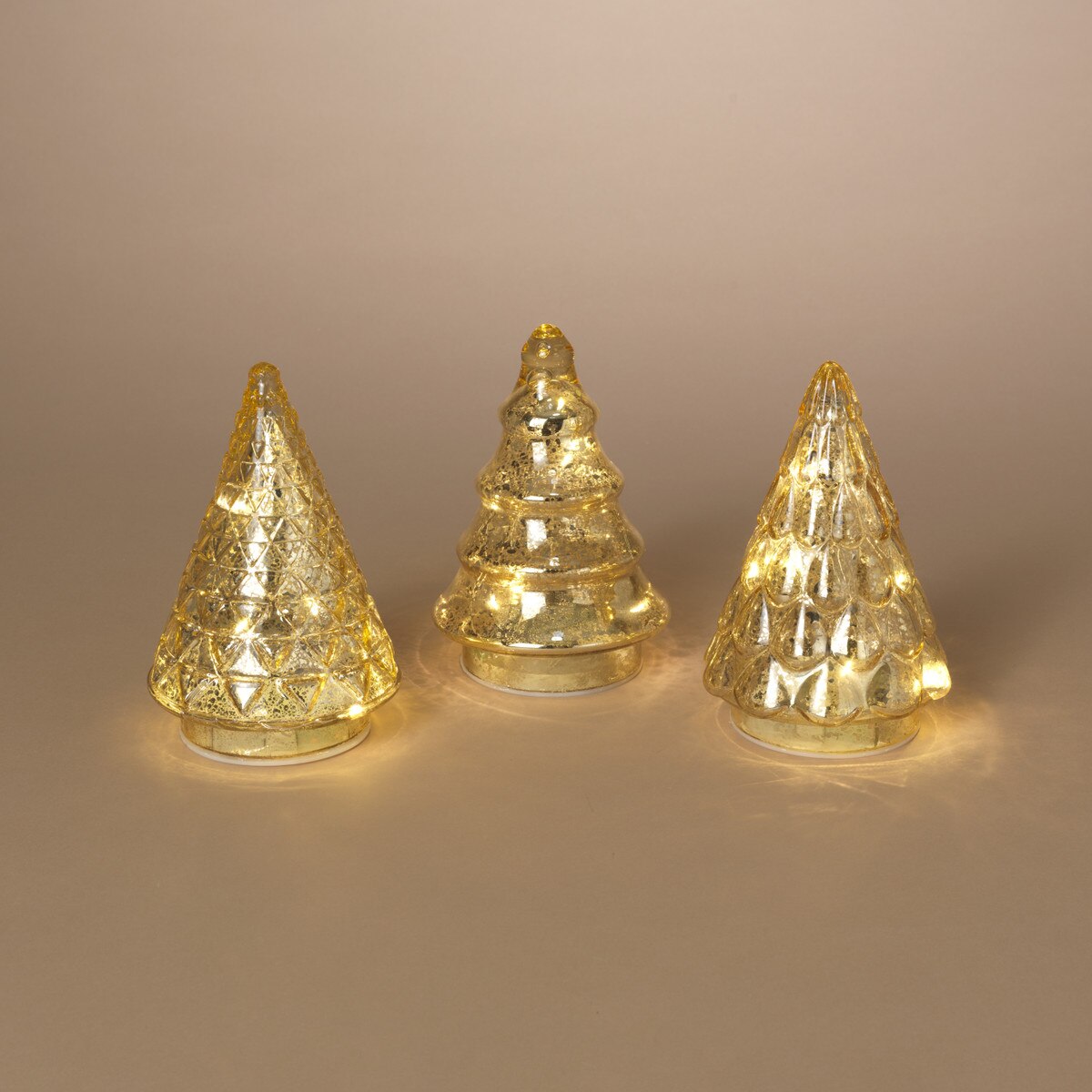 Mercury Gold Glass Tree, 3 styles (Copy)
