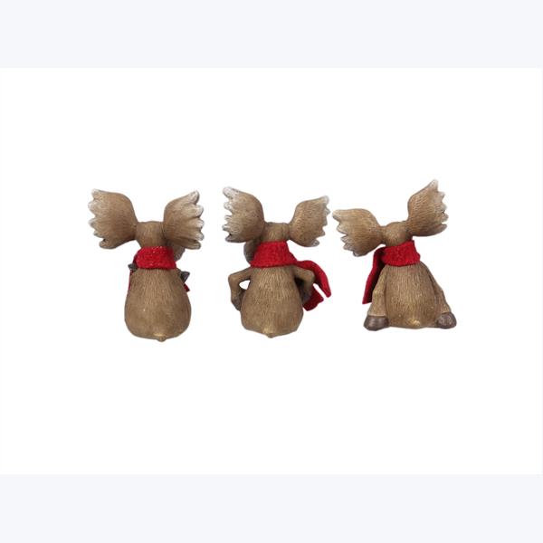 Christmas Moose Dangling Bell Legs, 3 styles