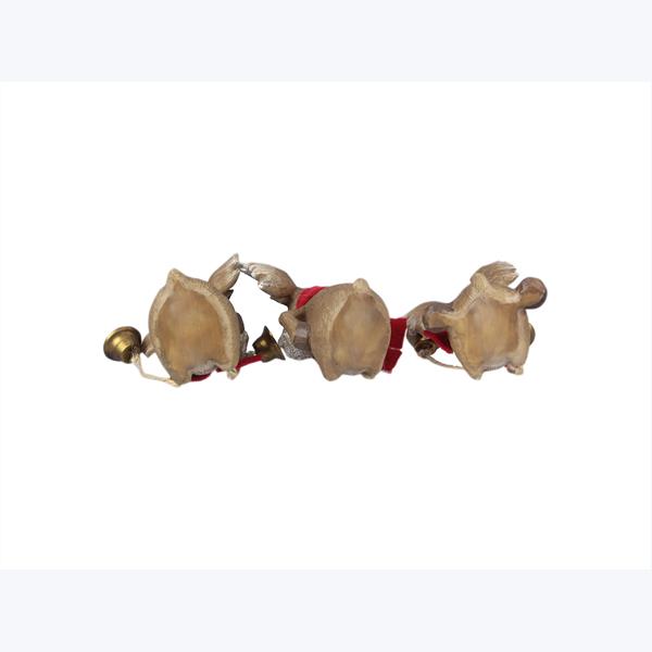 Christmas Moose Dangling Bell Legs, 3 styles
