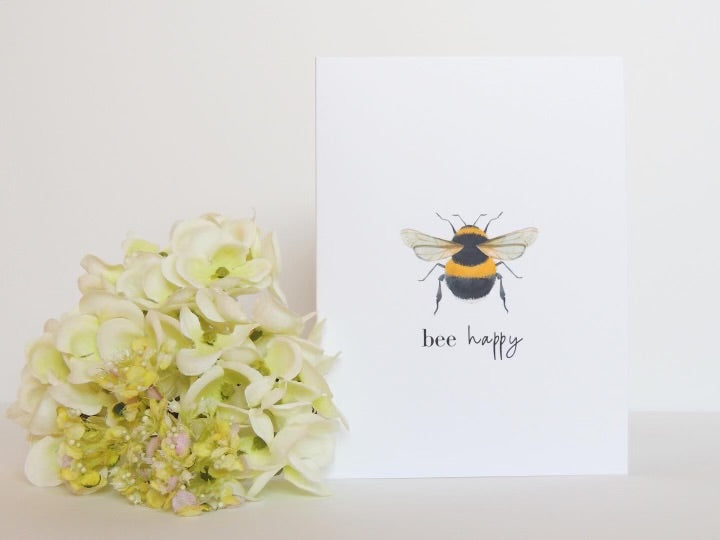 Bee Happy Card