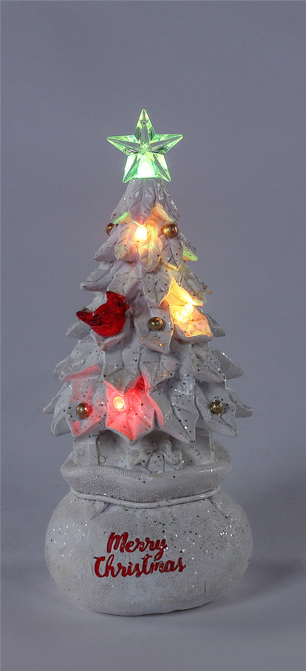 White Cardinal Glow Tree