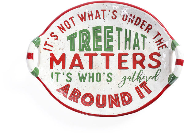 Christmas Sentiment Platter
