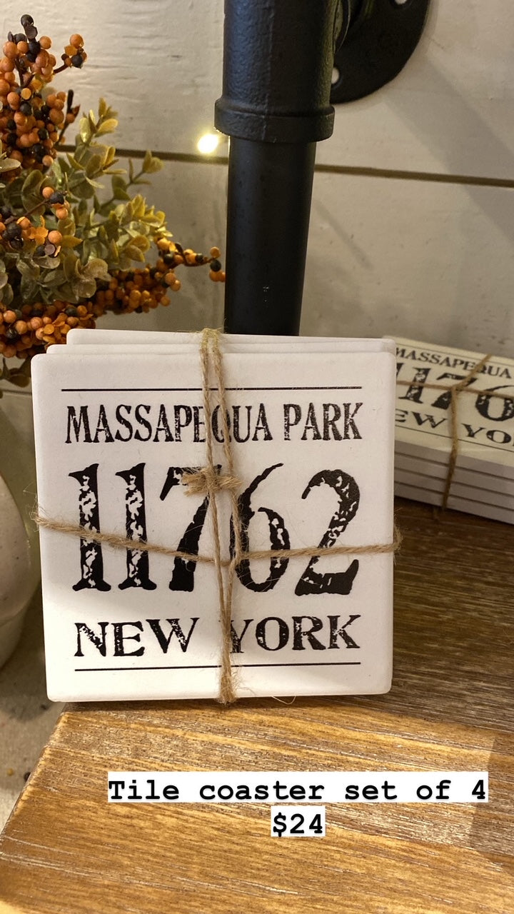 Local Long Island Coaster Sets