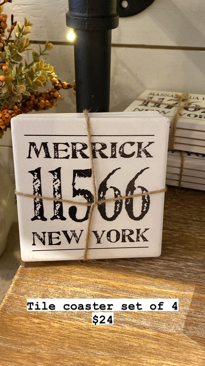 Local Long Island Coaster Sets