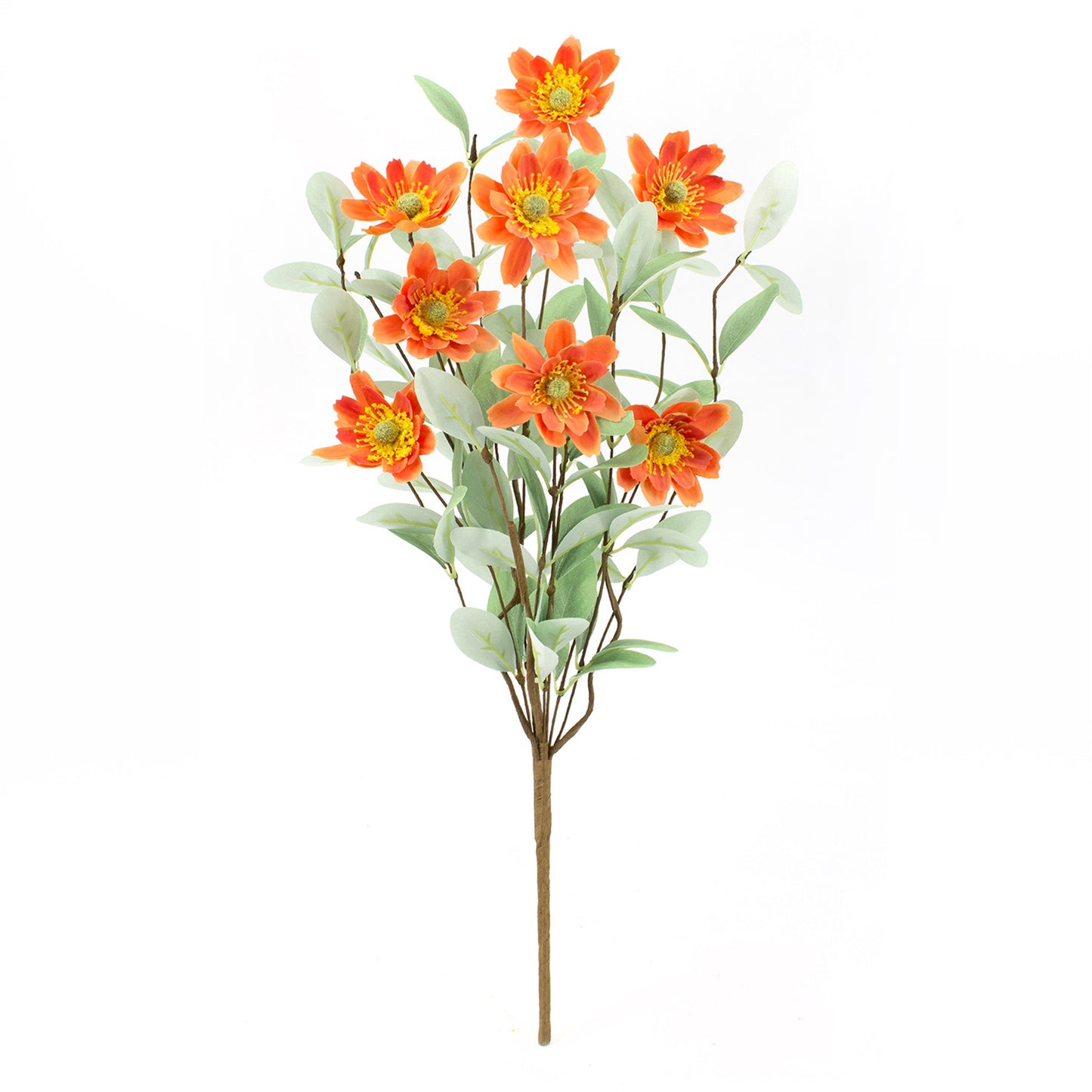 Dark Orange Flower Pick