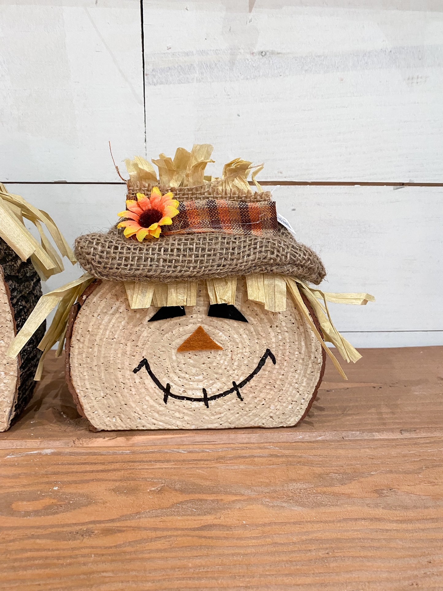 Wood Scarecrow Sitter, 2 styles