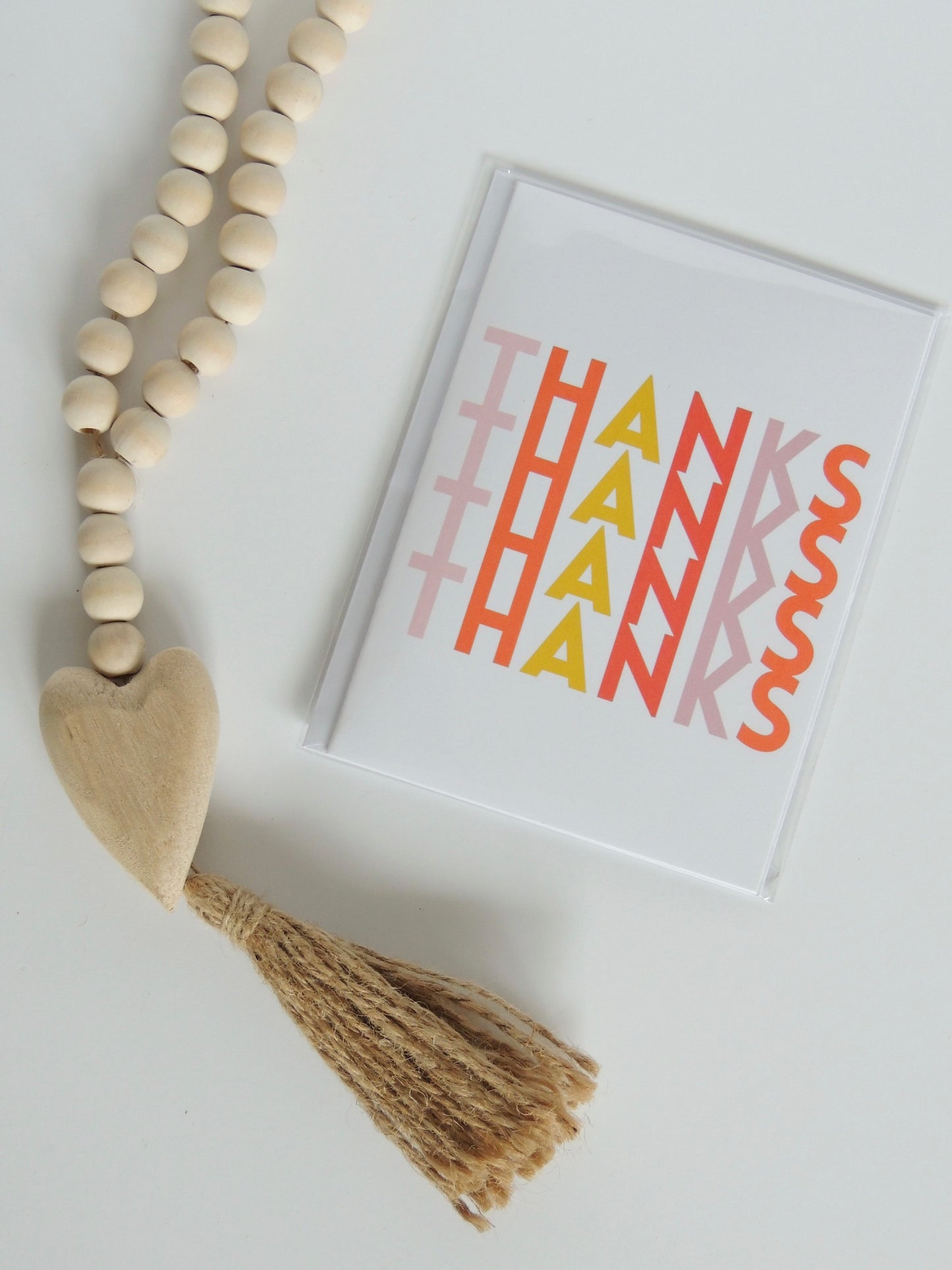 Thanks Thanks Thanks Card
