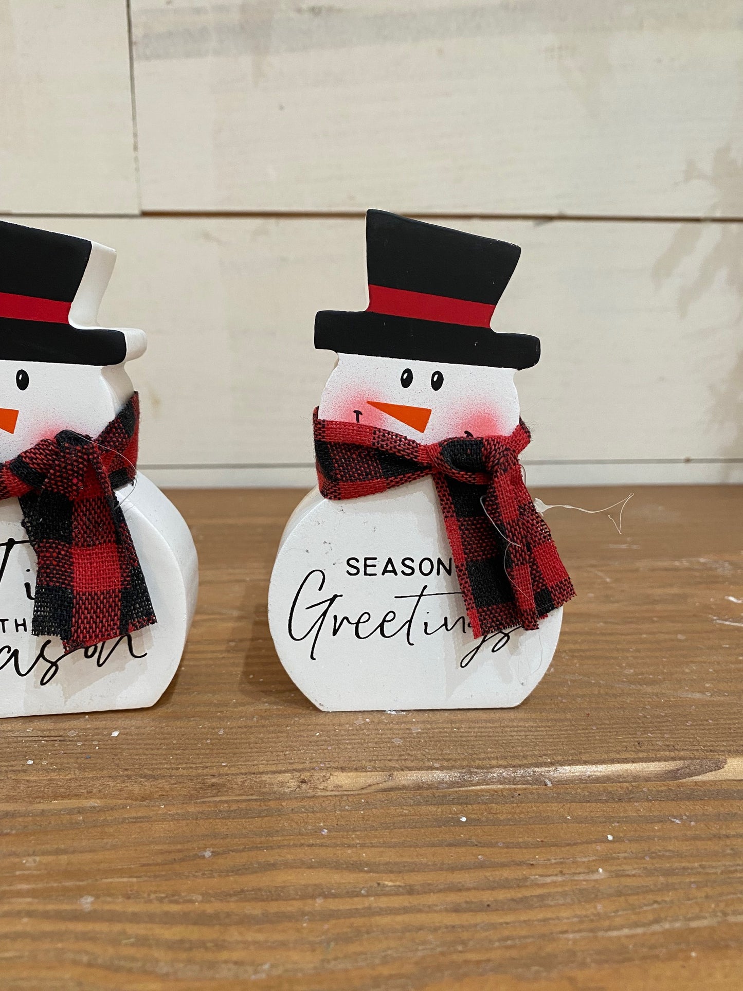 Snowman Figurine, 3 styles