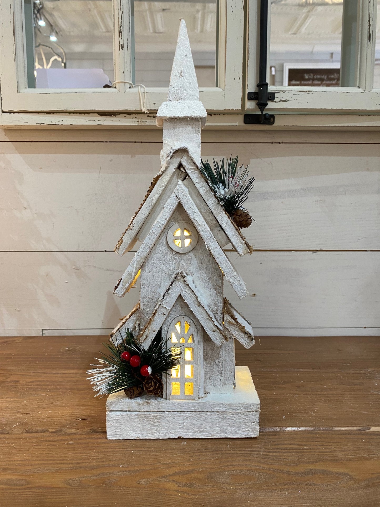 White Wood Church, 2 styles