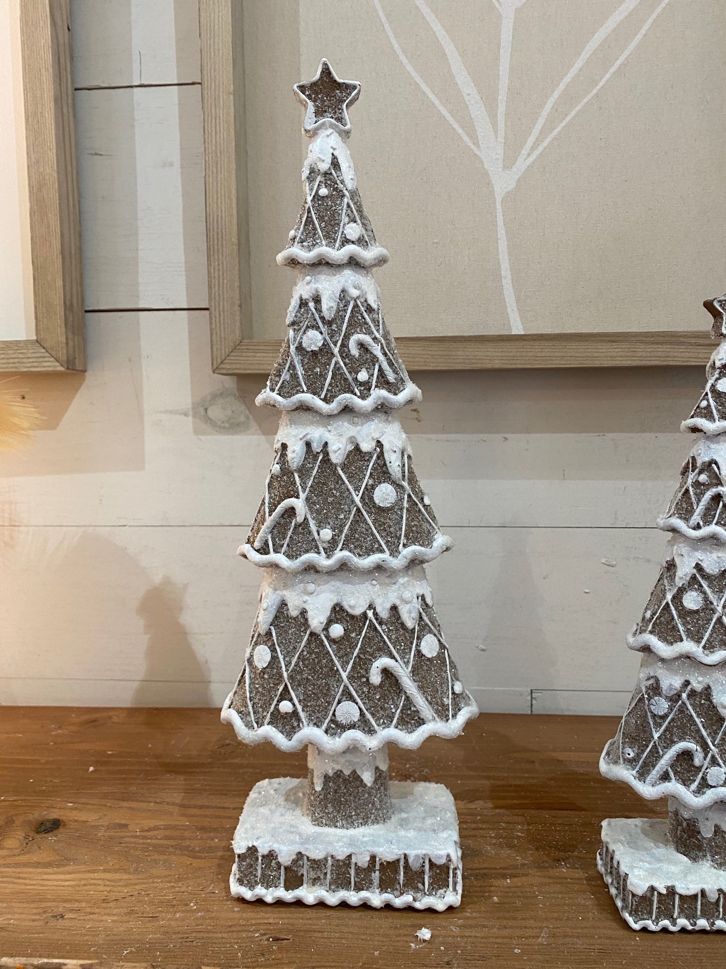 Neutral Gingerbread Christmas Tree, 2 sizes