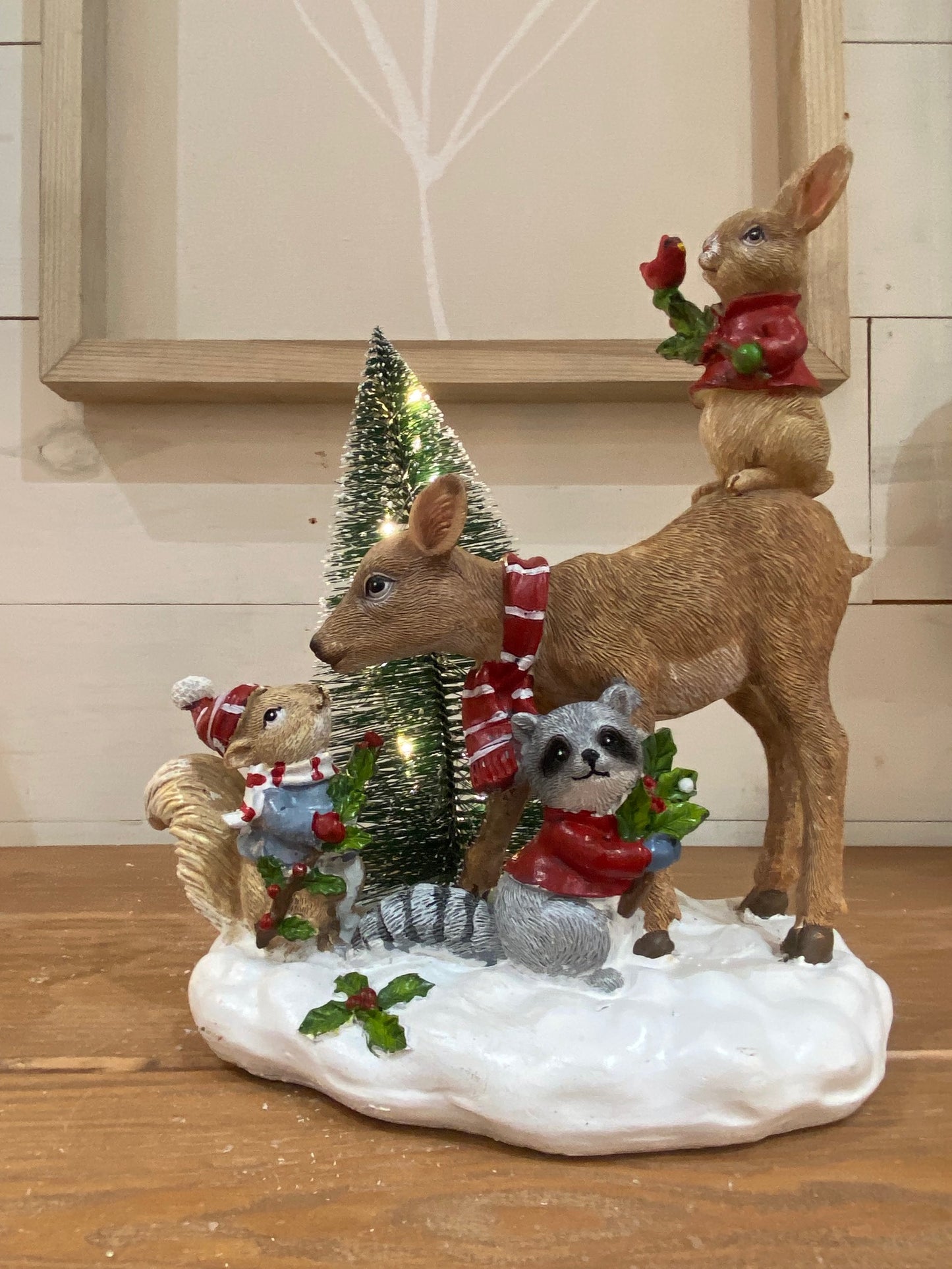 Lighted Holiday Scene, 2 styles