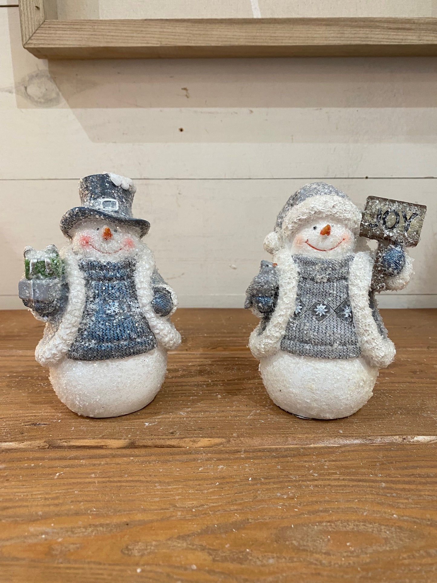 Neutral Holiday Snowman, 2 styles