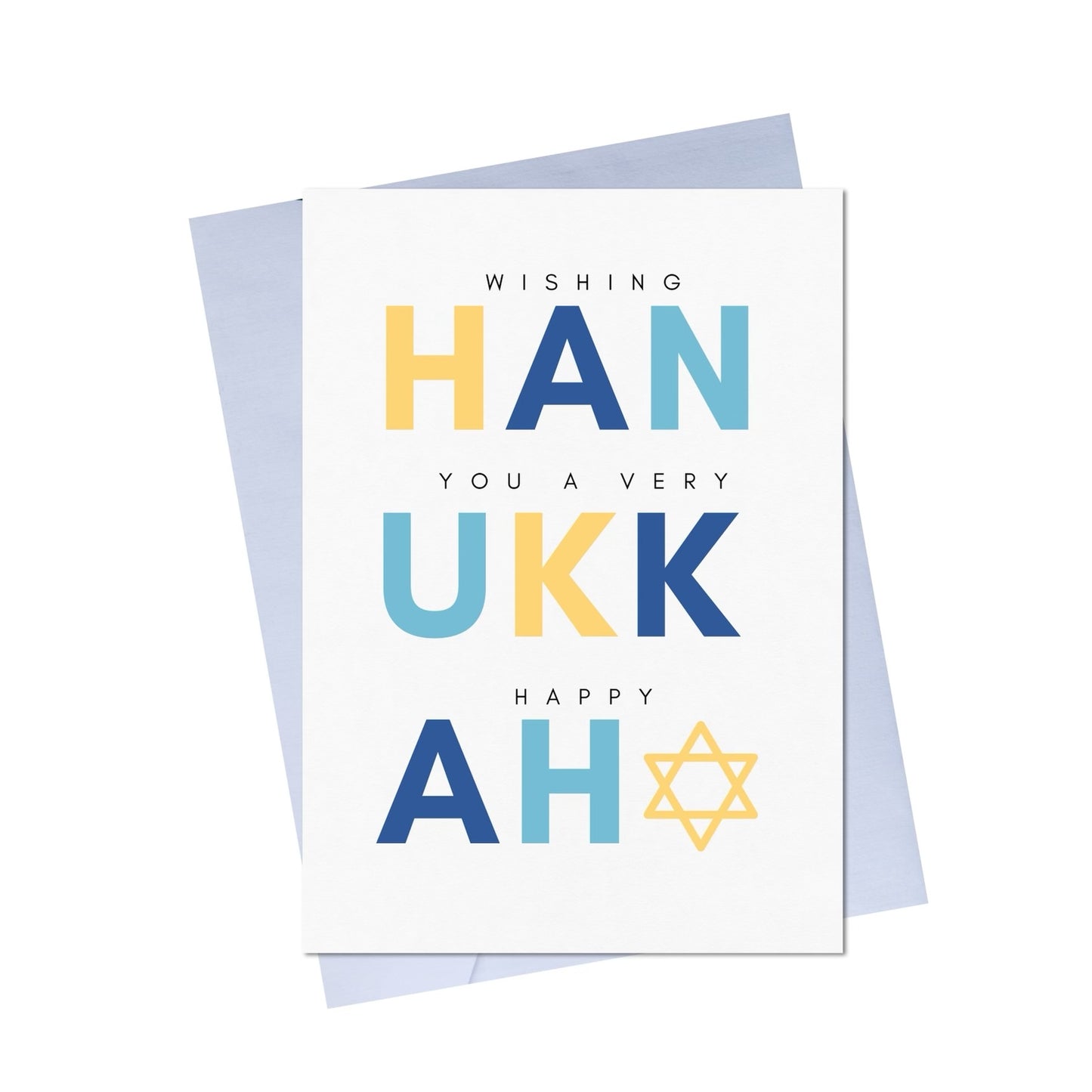 Wishing you a very Happy Hannukah Card