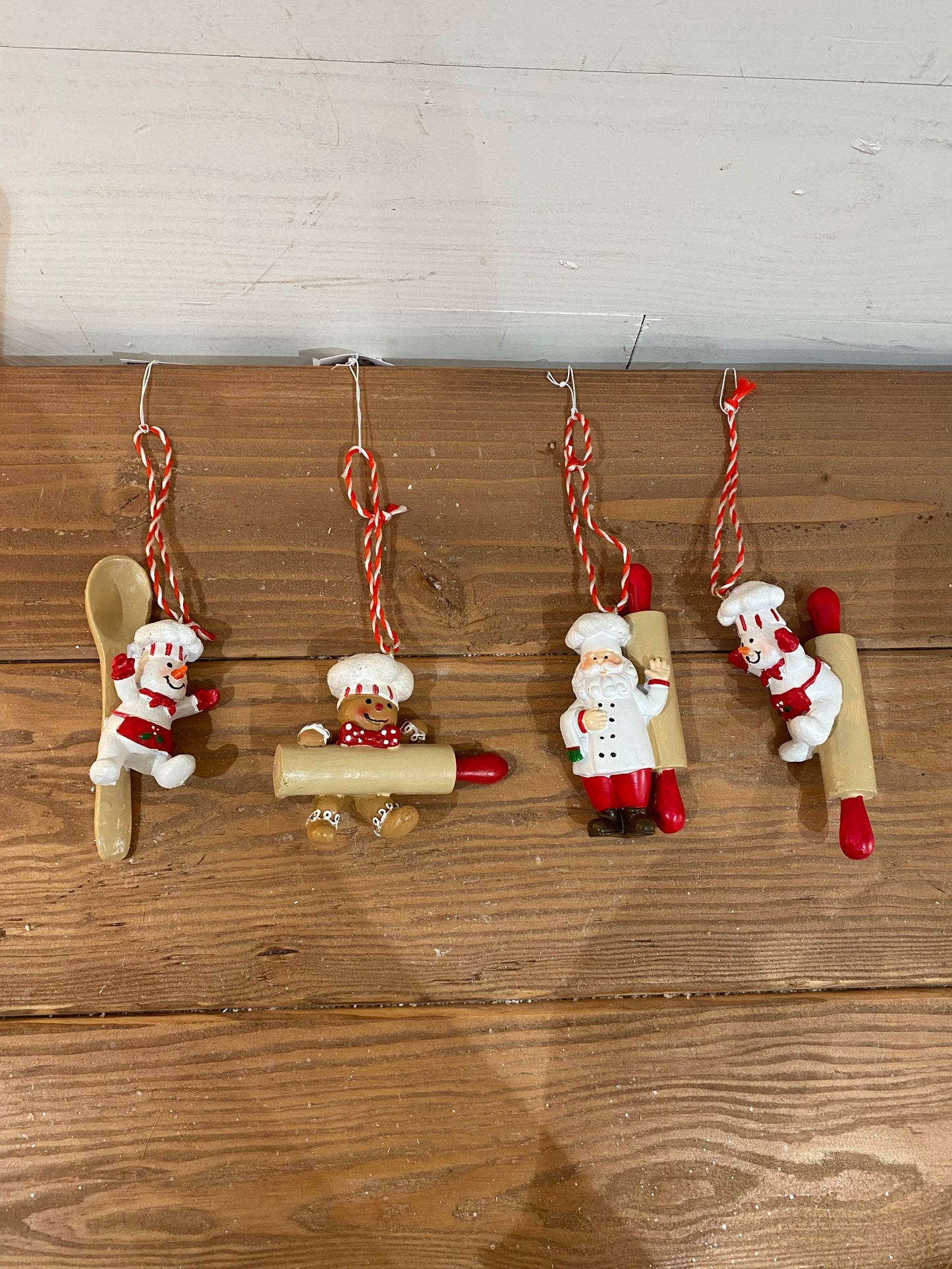 Holiday Chef Ornaments, 4 styles