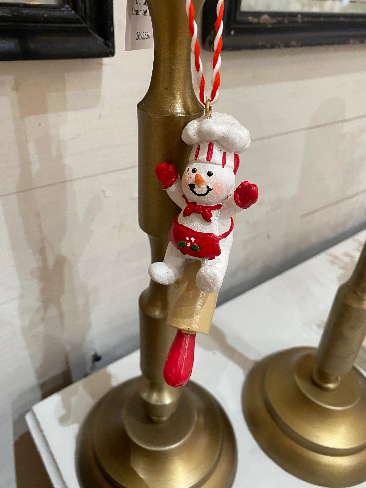 Holiday Chef Ornaments, 4 styles