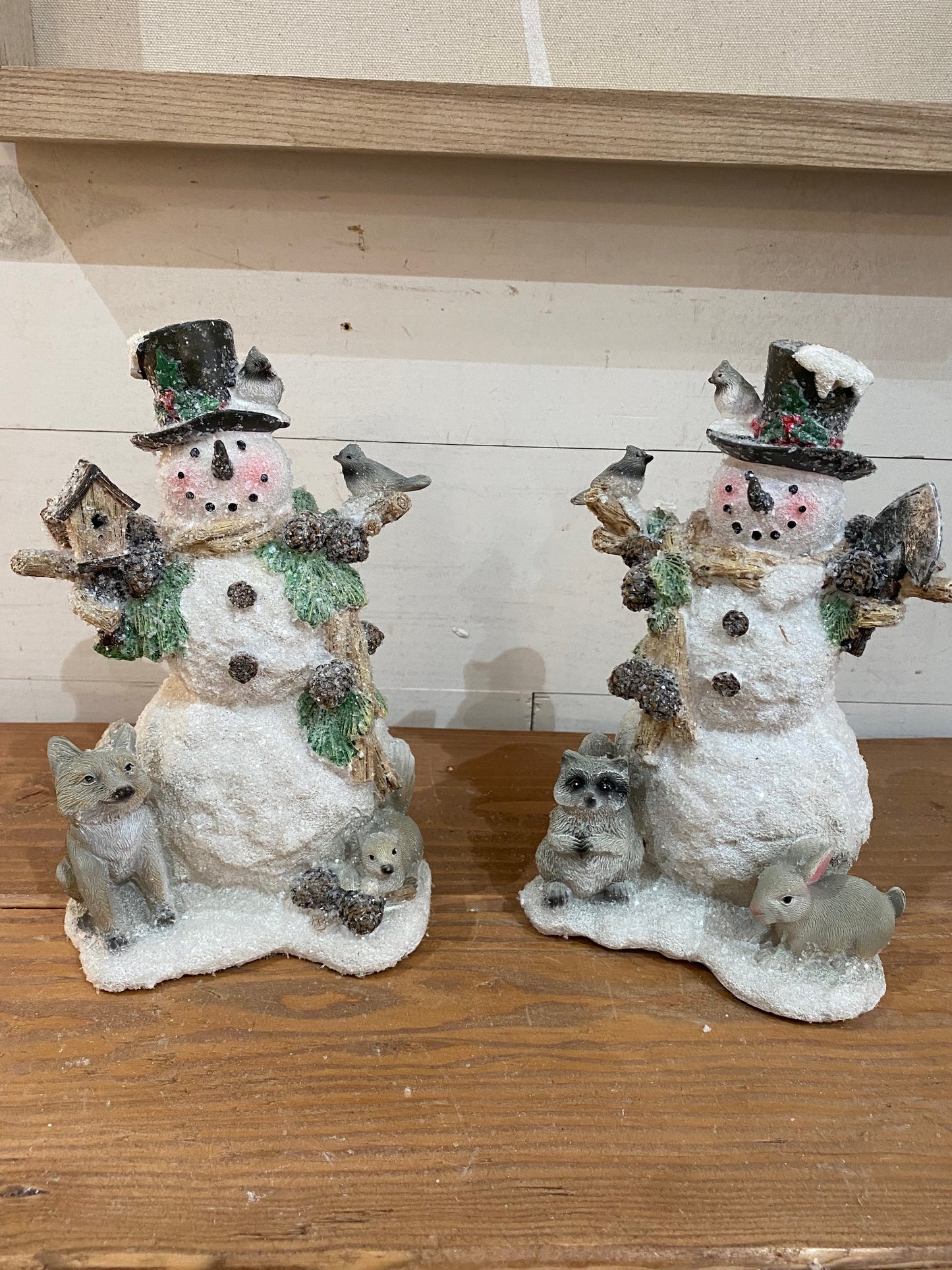 Snowman Figurine, 2 styles