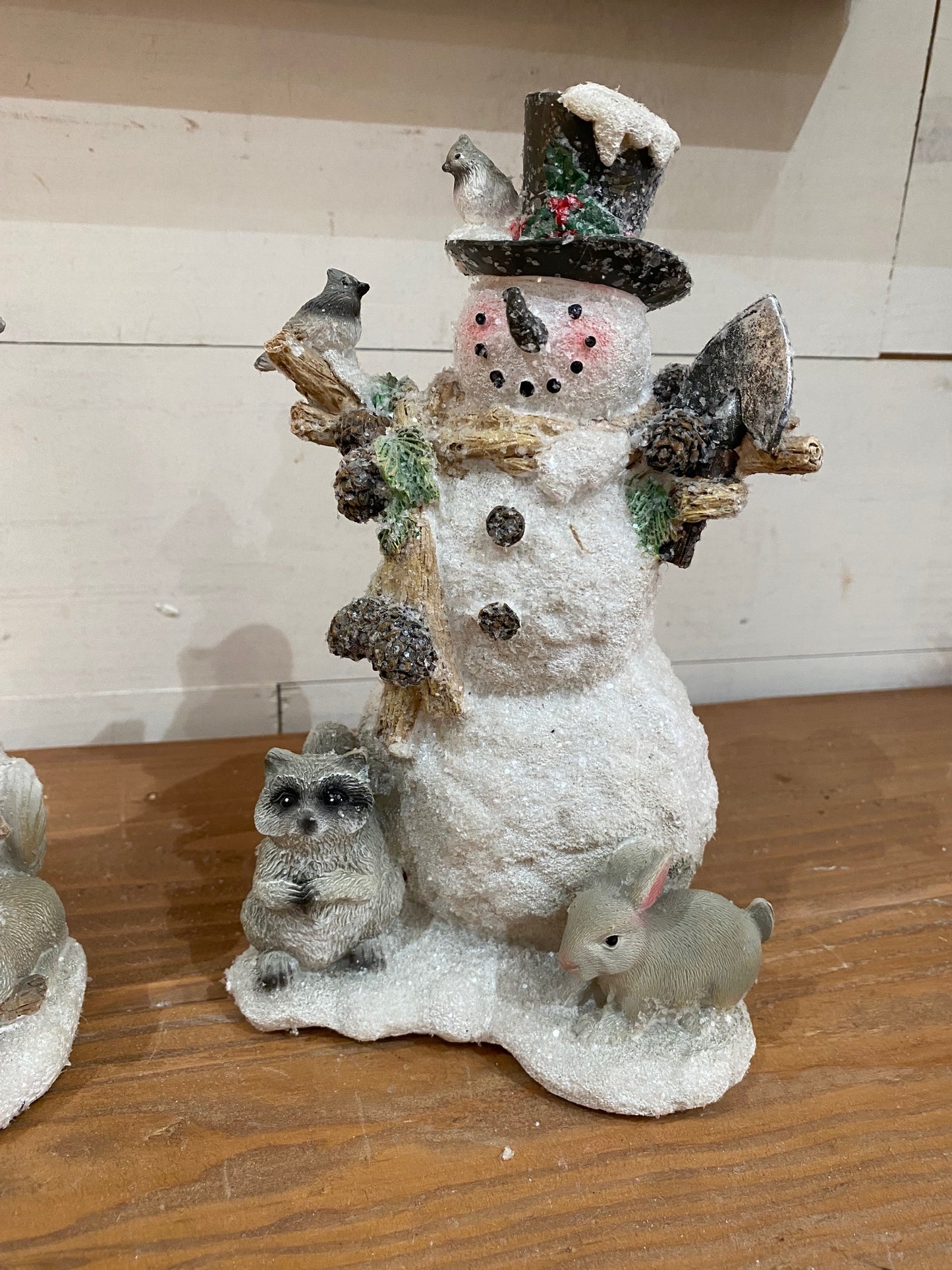 Snowman Figurine, 2 styles