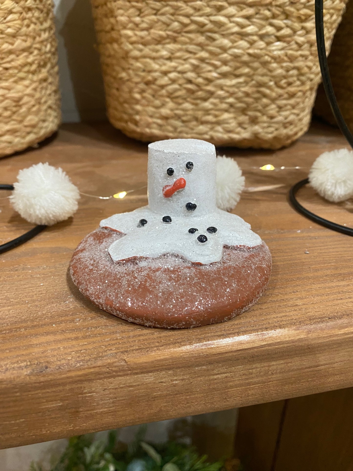 Melting Snowman Marshmallow