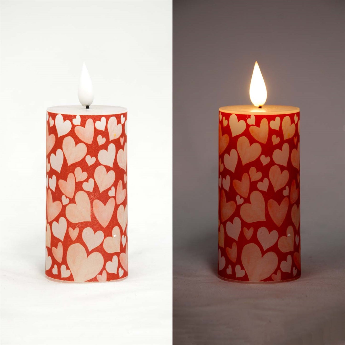 Hearts Votive LED Candle