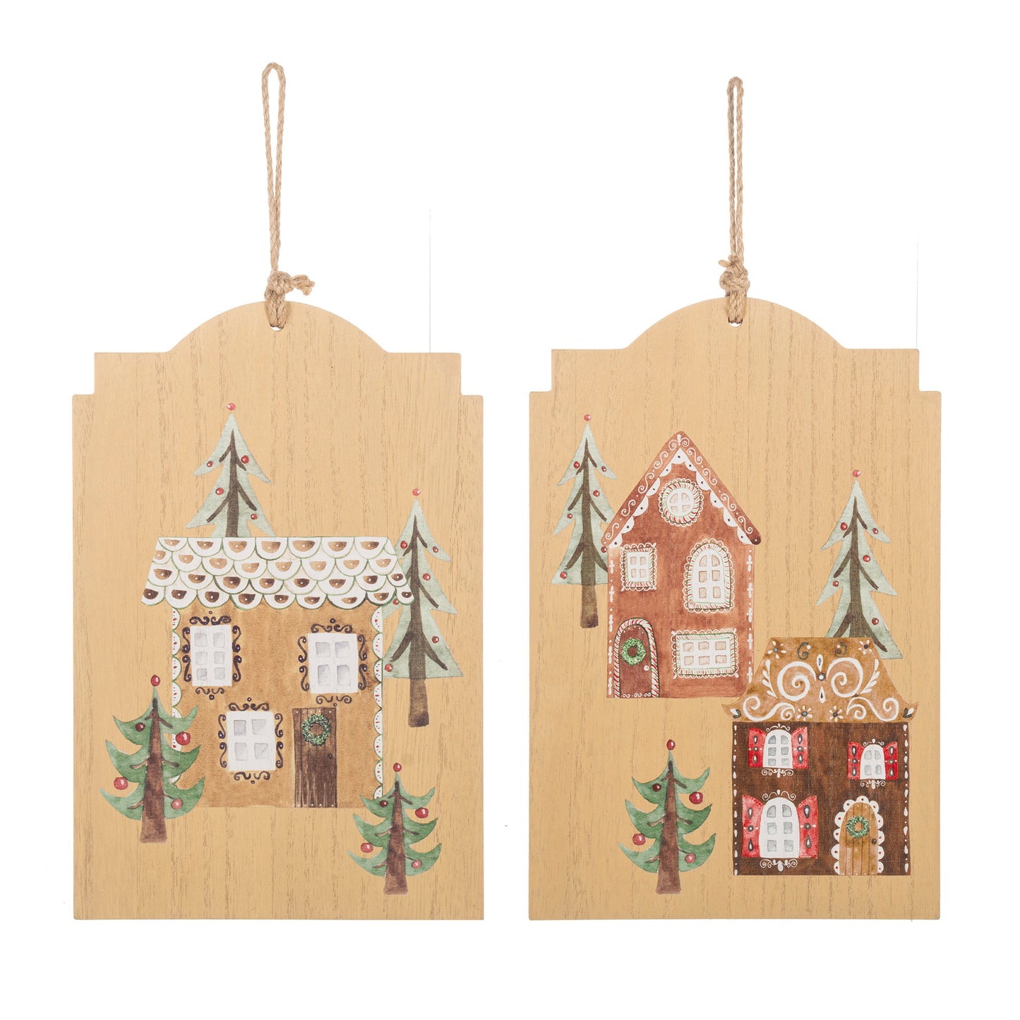 Gingerbread Wall Decor, 2 styles