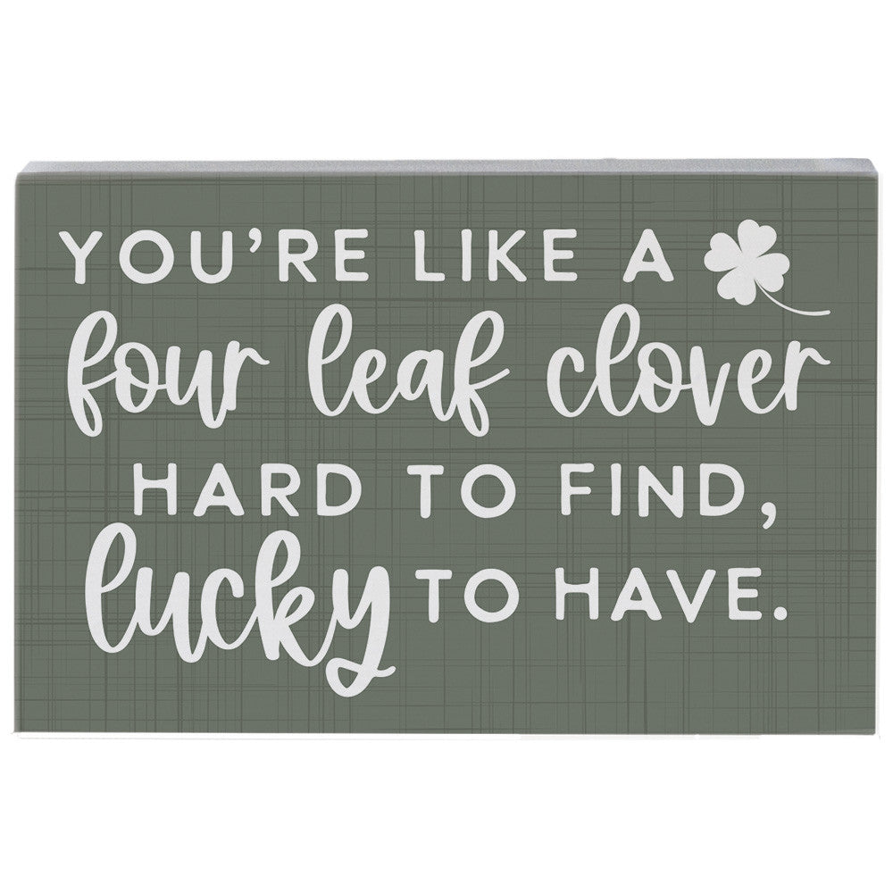 Four Leaf Clover Sign
