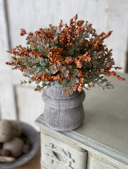 Crispin Berry Half Sphere, Pumpkin
