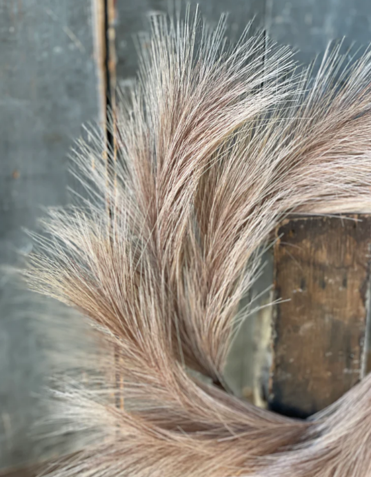 Tawny Plume Grass Candle Ring