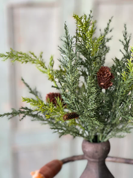 Prickly Pine Pick, Green