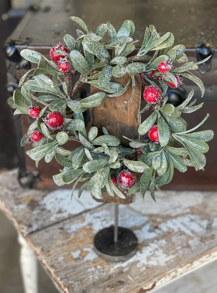 Crystalline Mistleberry Candle Ring