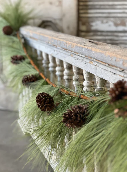 Long Needle Pine Rope Garland