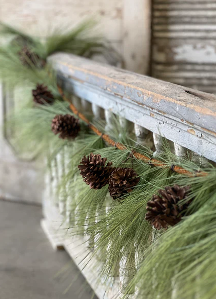 Long Needle Pine Rope Garland