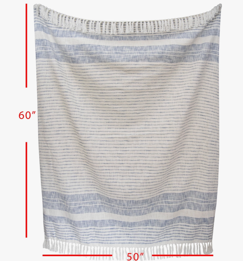 Parker Throw, Blue