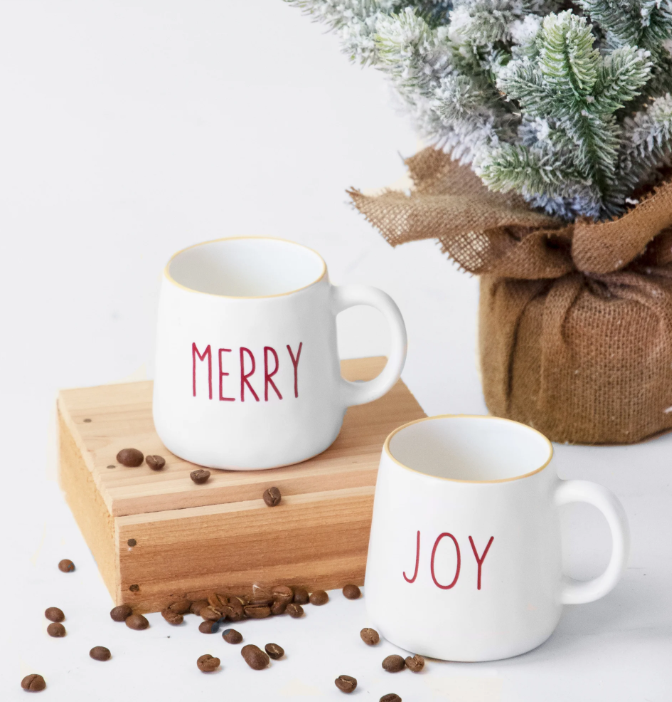 Merry and Joy Mug