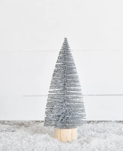 Silver Glitter Tree, 2 sizes