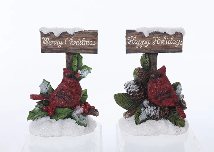 Christmas Cardinal, 2 styles