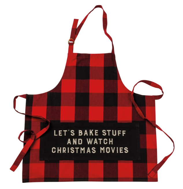 Let's Bake Stuff And Watch Movies Apron