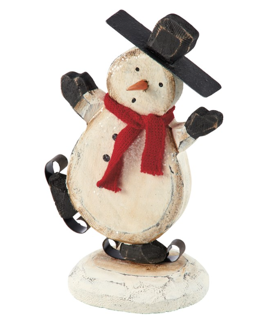 Snowman Skate Chunky Sitter