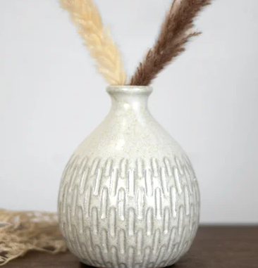 Rosa White Dimple Vase, 2 sizes – Urban Farmhouse Market