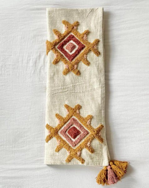Cora Tufted Cotton Throw