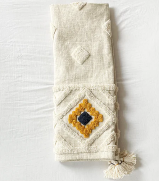 Collin Tufted Cotton Throw