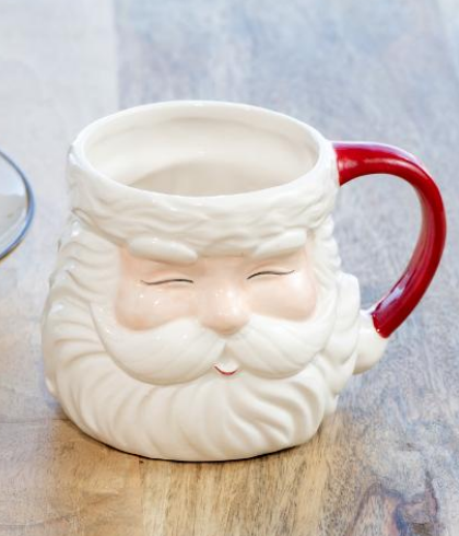 Smiling Santa Mug