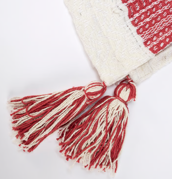 Holiday Stripe Throw