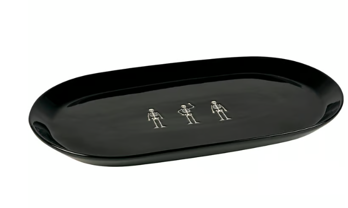 Skeletons Oval Platter
