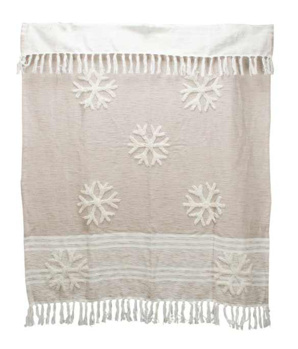 Snowflakes Throw