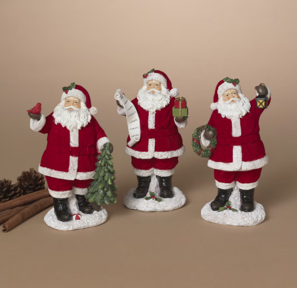 Holiday Santa, 3 styles