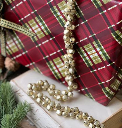Jingle All The Way Garland, Gold